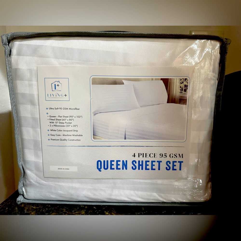 White Queen Sheet Set
